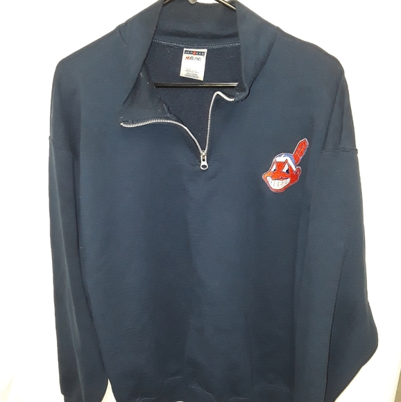 MLB Cleveland Indians Men's Sweatshirt - Picture 4 of 6